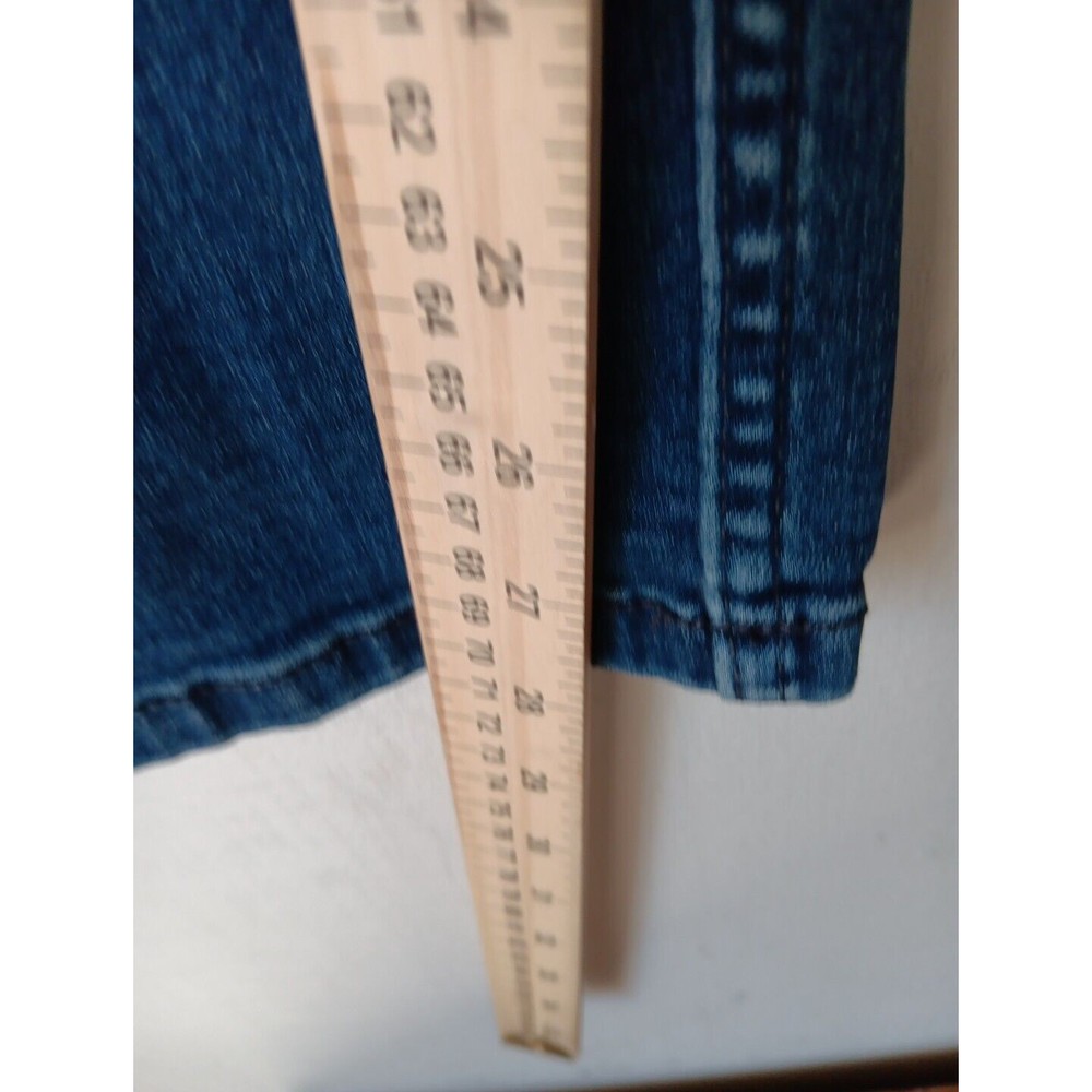 The Perfect Jean NYC Skinny Fit Jeans Stretch Denim Mens 31x30 Blue Pants Cotton - Picture 12 of 16